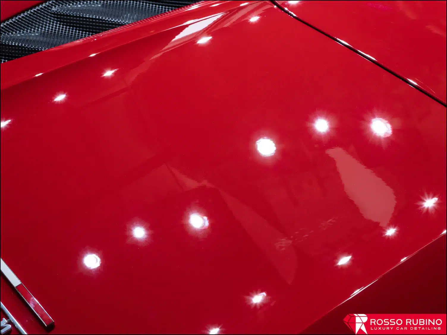 Ferrari 488 GTB 6 rosso rubino car detailing 488 pellicole ppf paint protection film 014