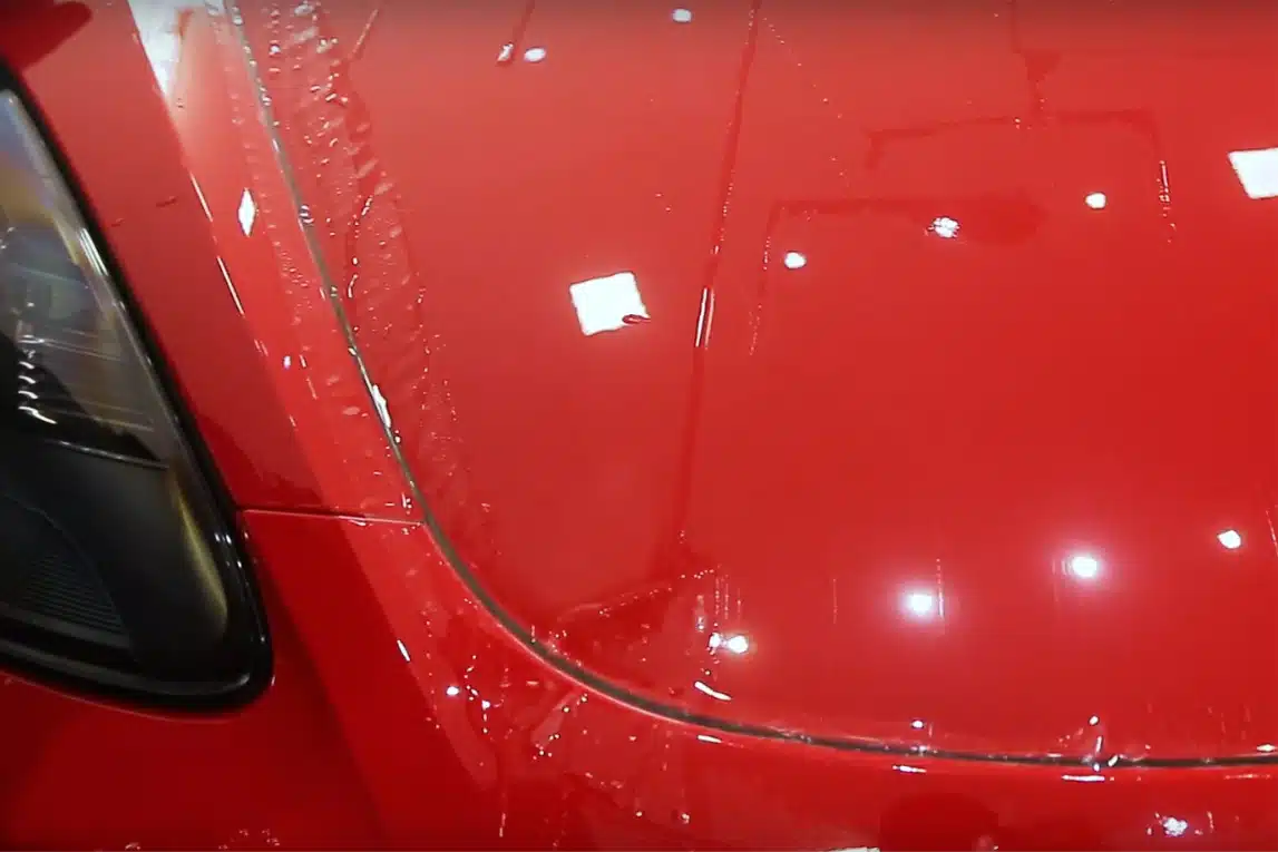 Porsche 718 Cayman 19 rosso rubino car detailing 718 pellicole ppf paint protection film 001