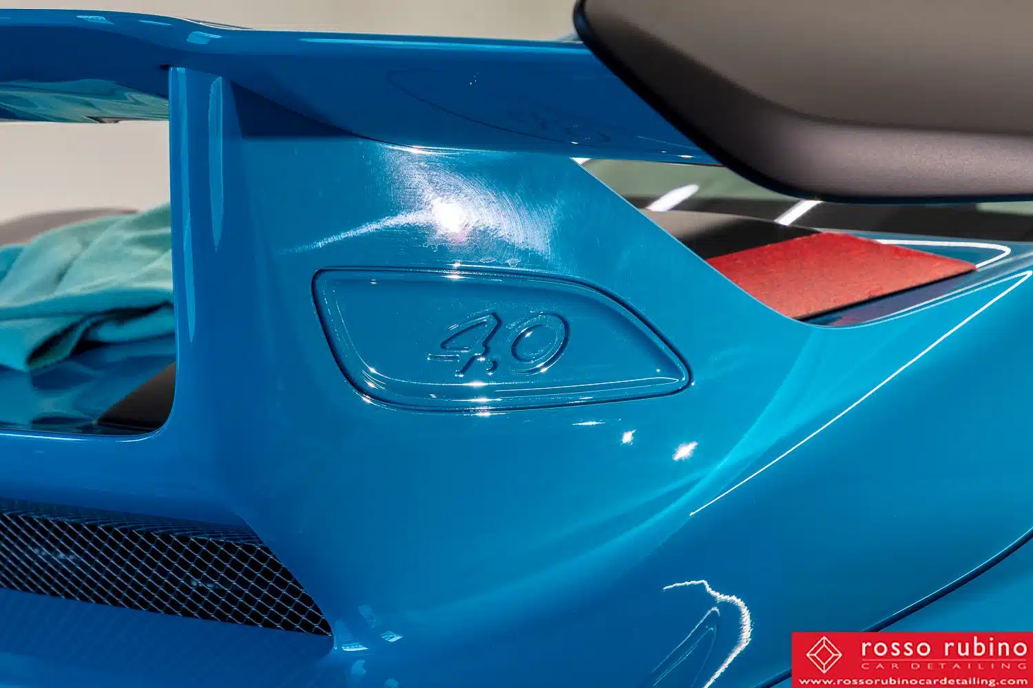 Porsche GT3 991 6 rosso rubino car detailing gt3 pellicole ppf paint protection film 019