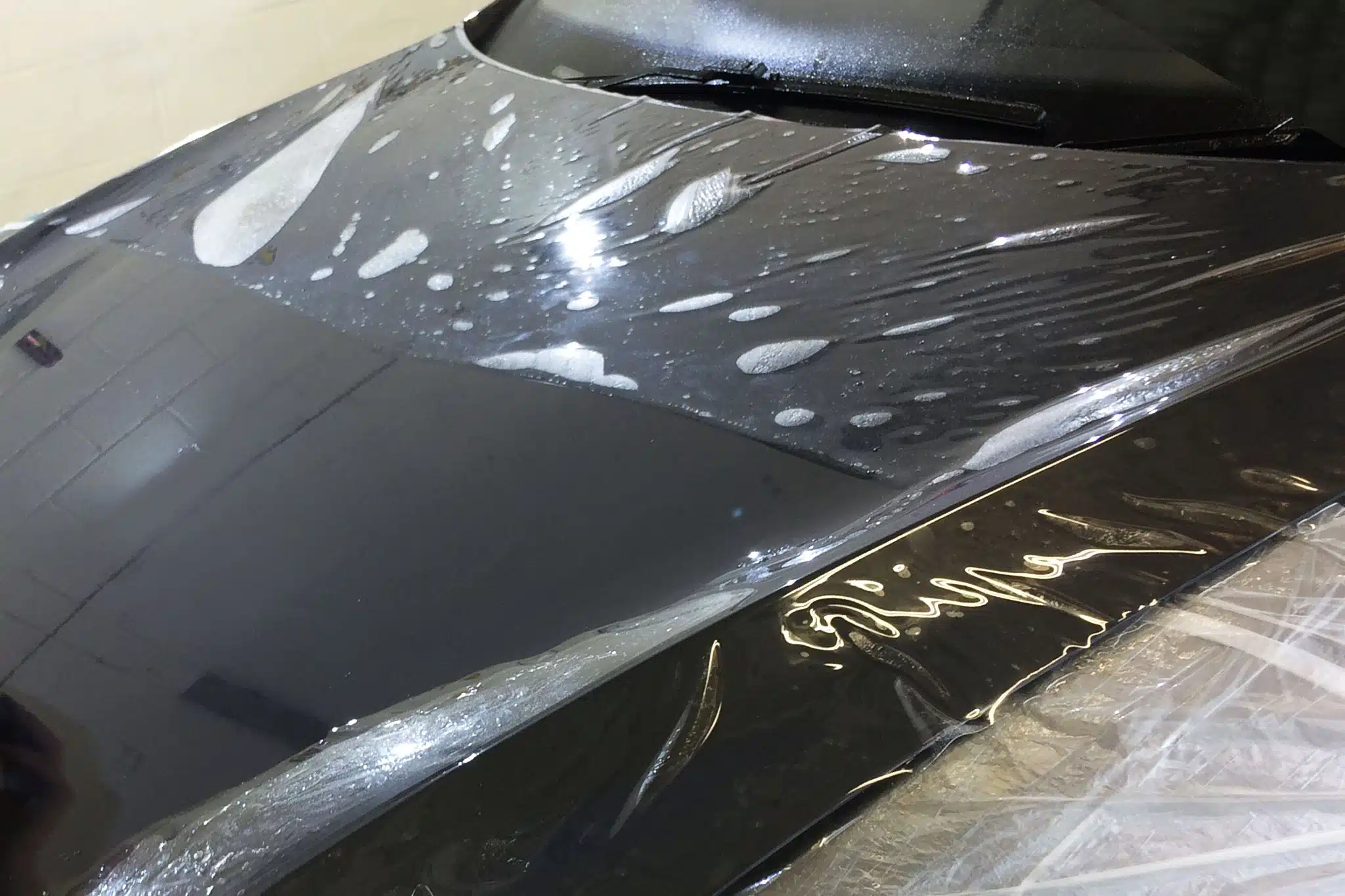 Tesla Model 3 23 rosso rubino car detailing pellicole ppf paint protection film 021