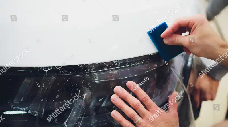 Paint Protection Film 3 rosso rubino car detailing paint protection film ppf dettagli 4