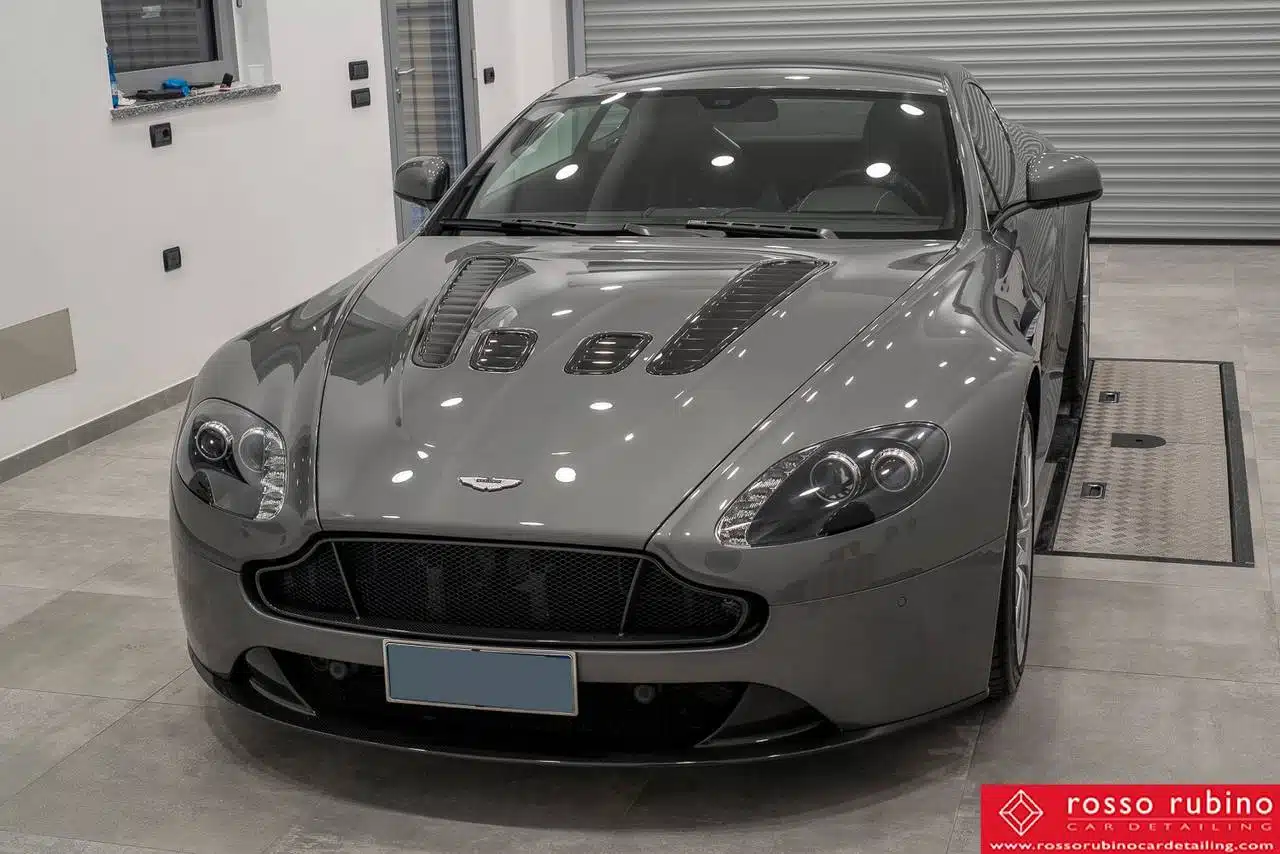 rosso rubino car detailing aston martin vantage 001