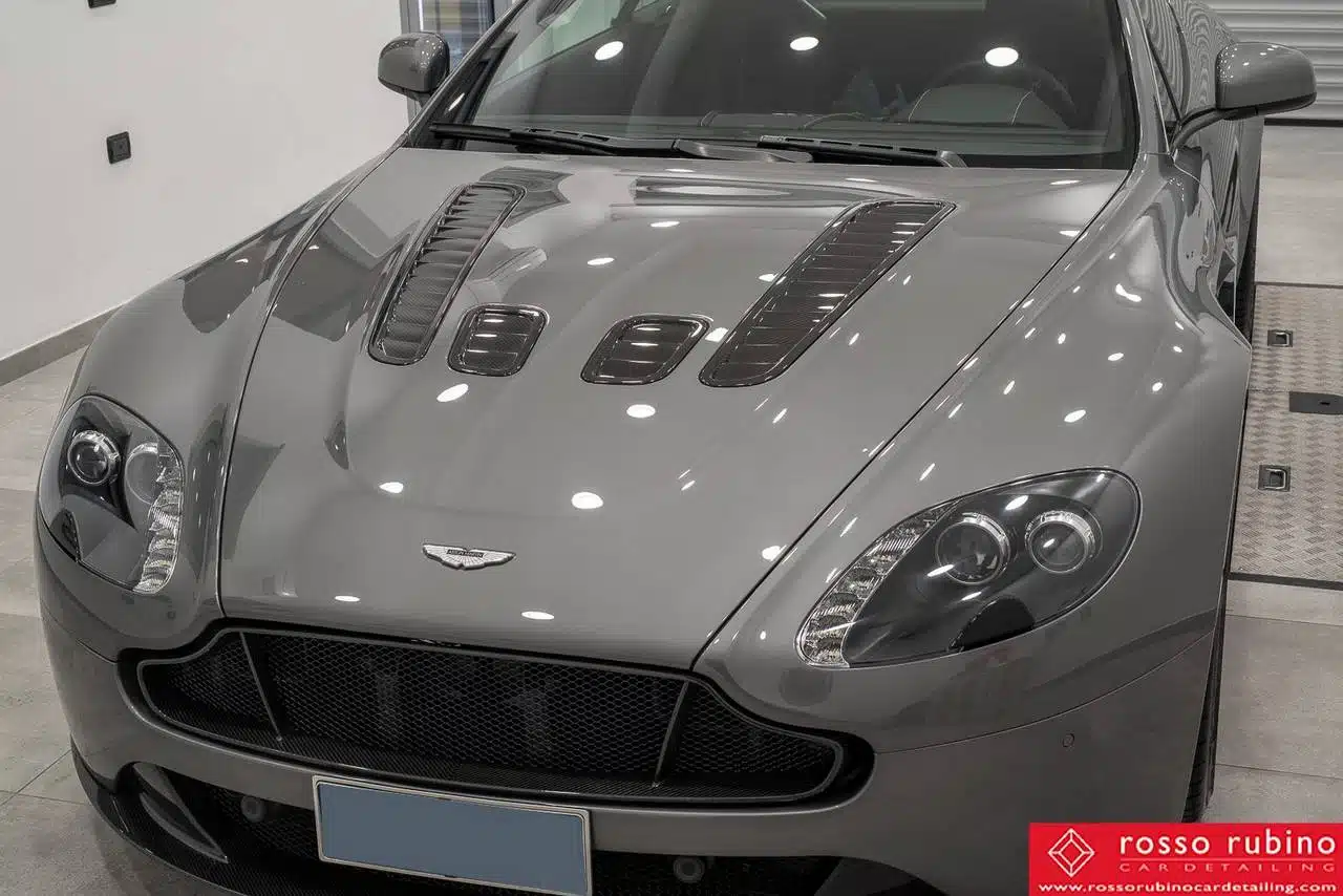 rosso rubino car detailing aston martin vantage 006