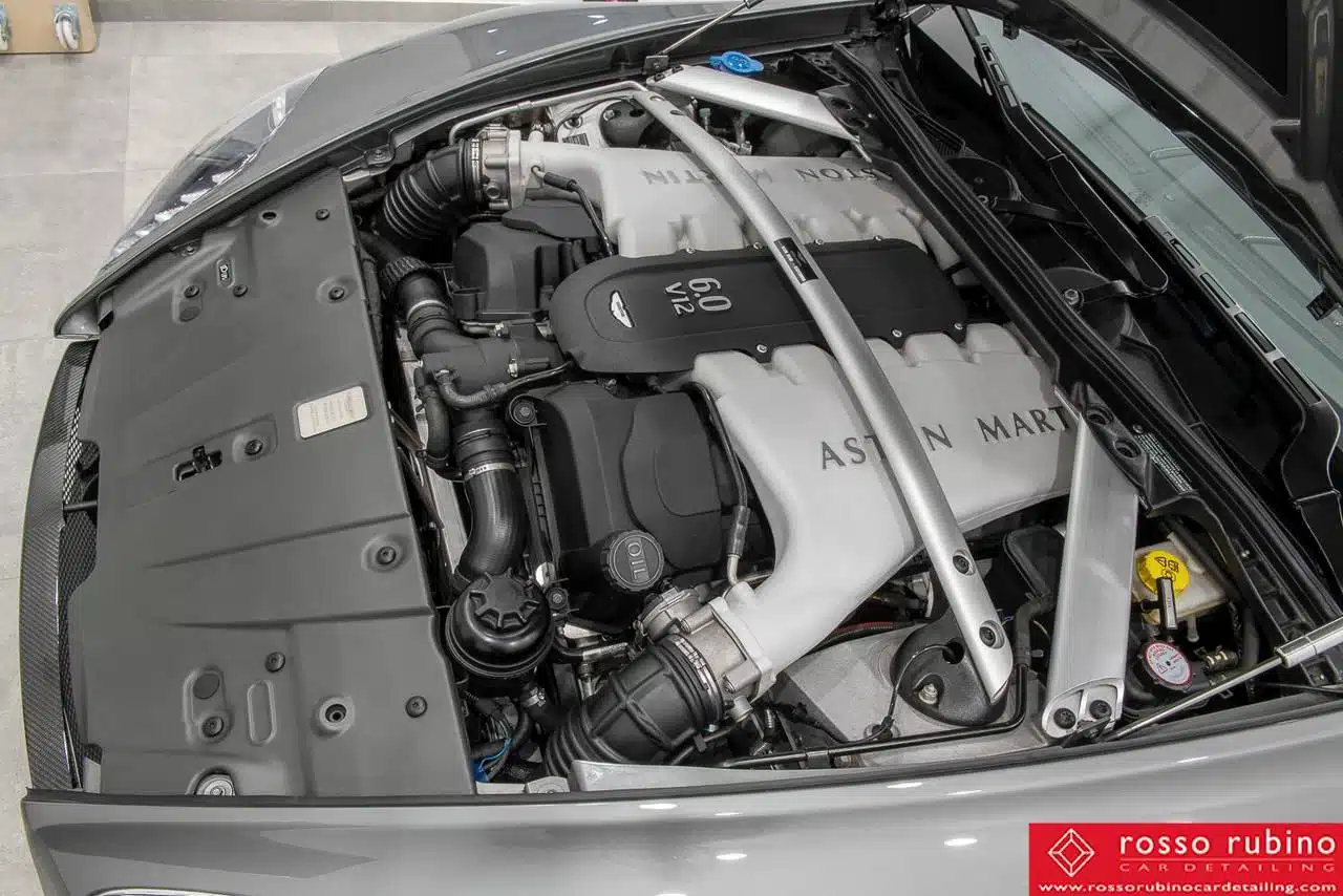 rosso rubino car detailing aston martin vantage 030