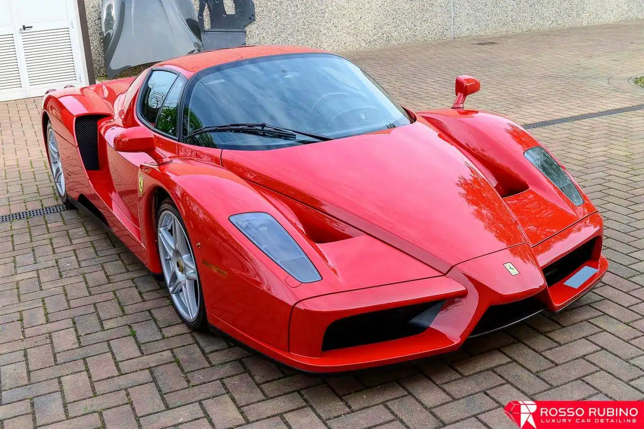rosso rubino car detailing ferrari enzo 002
