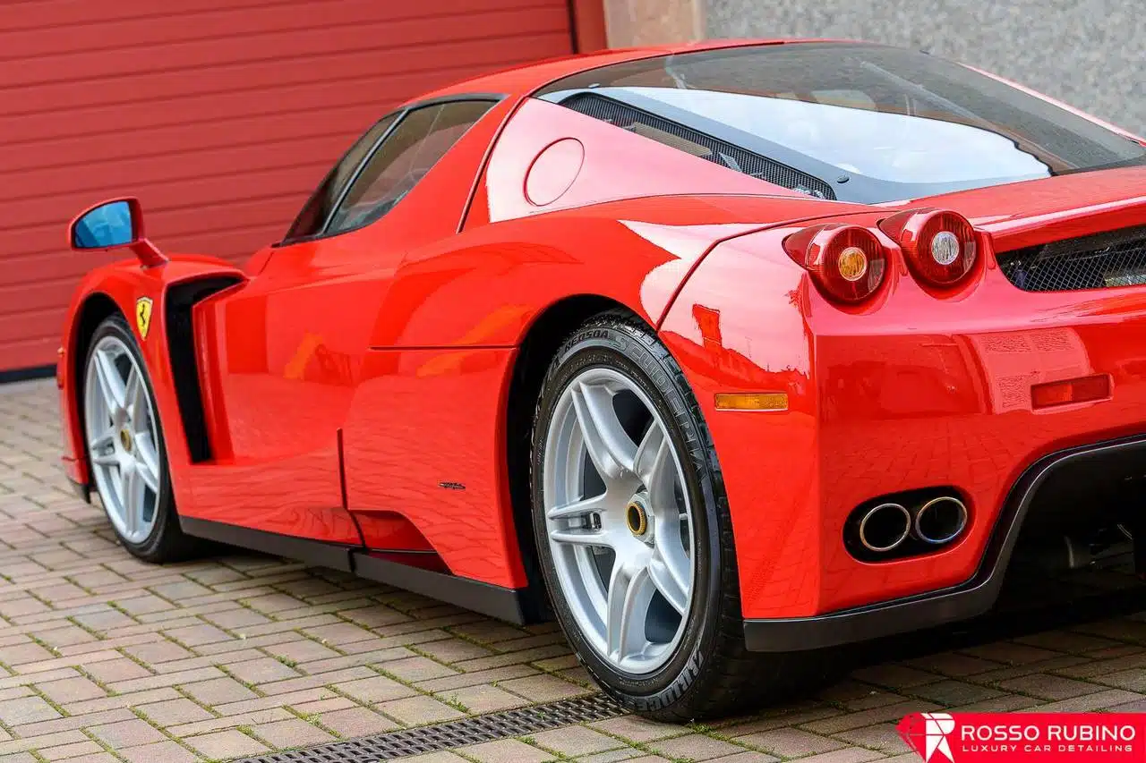 rosso rubino car detailing ferrari enzo 009