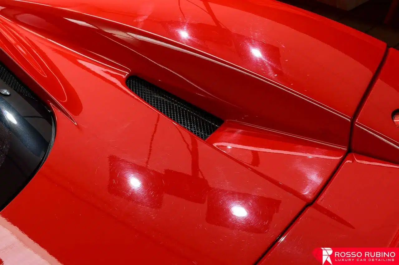 rosso rubino car detailing ferrari enzo 012
