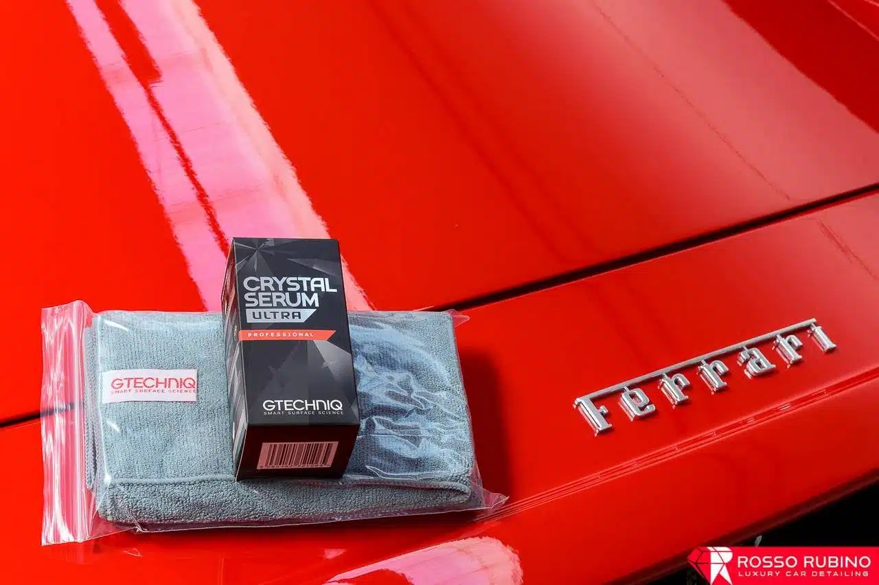 rosso rubino car detailing ferrari enzo 020