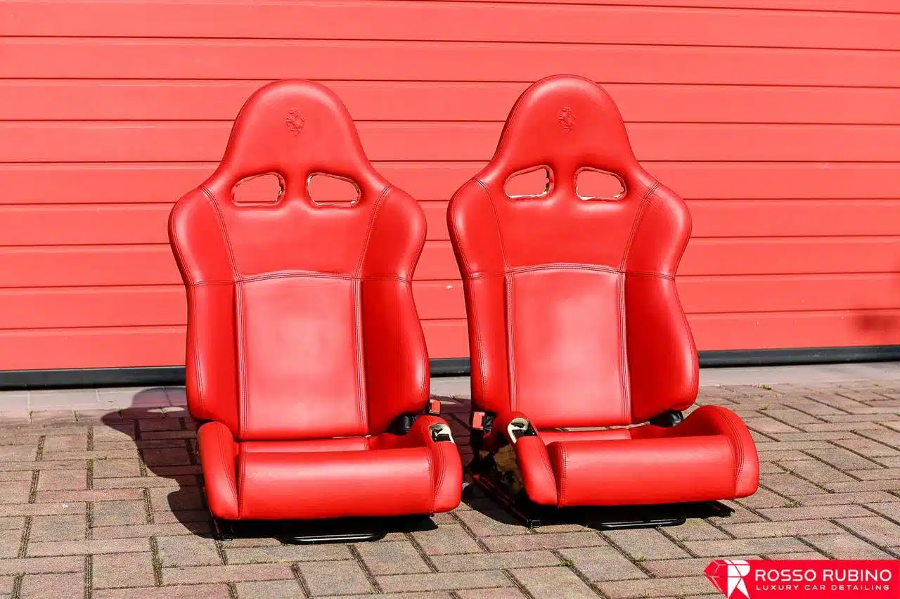 rosso rubino car detailing ferrari enzo 031