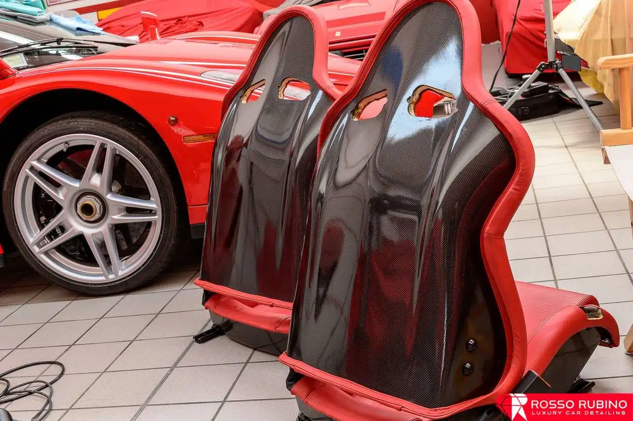 rosso rubino car detailing ferrari enzo 033
