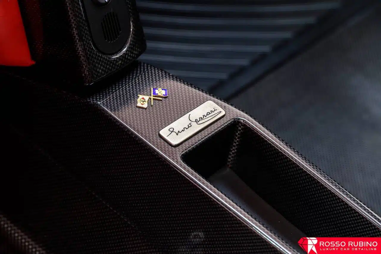 rosso rubino car detailing ferrari enzo 036