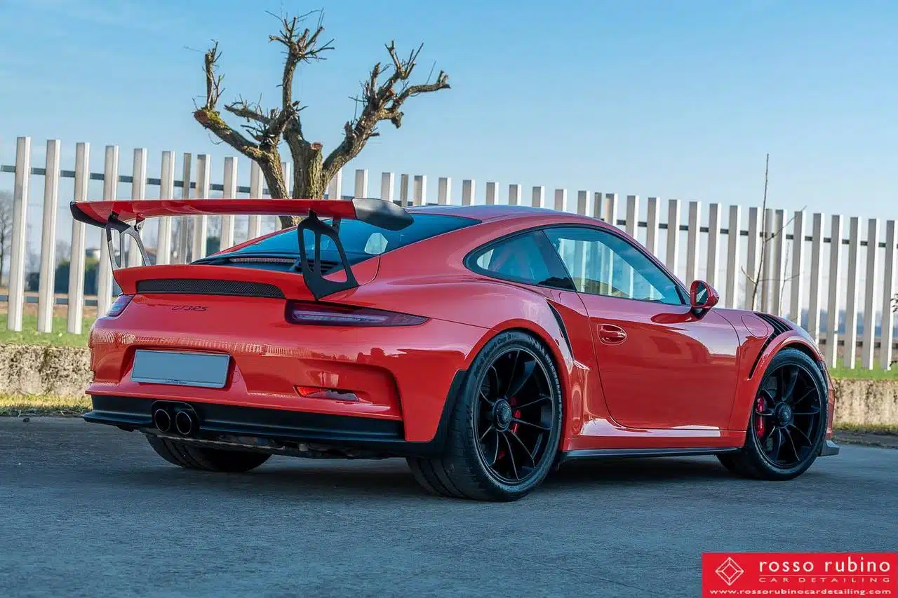 rosso rubino car detailing porsche 991 gt3 rs 010