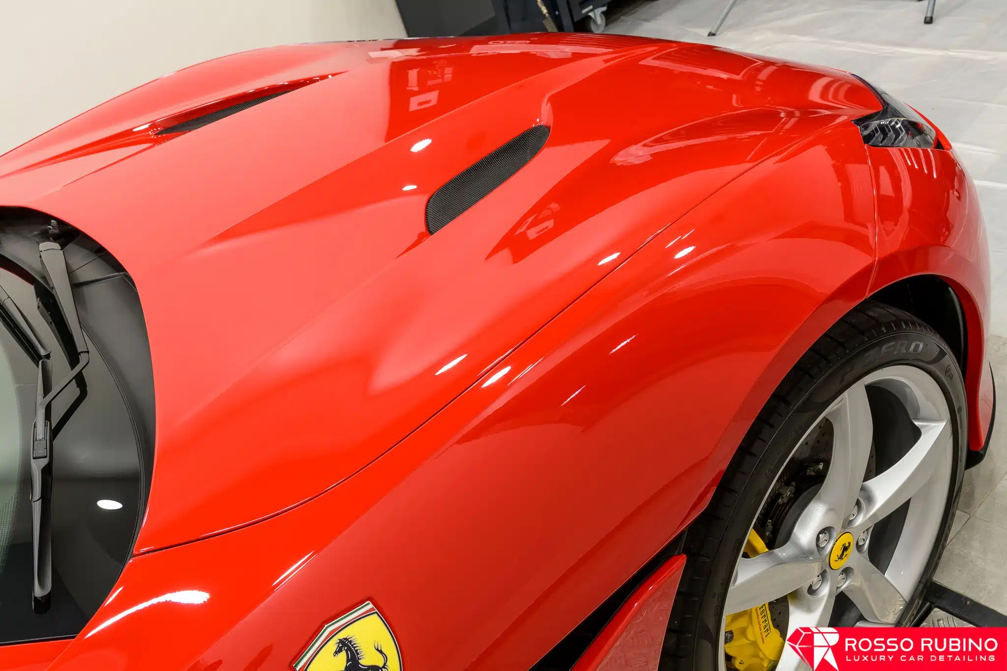 rosso rubino car detailing portofino pellicole ppf paint protection film 017