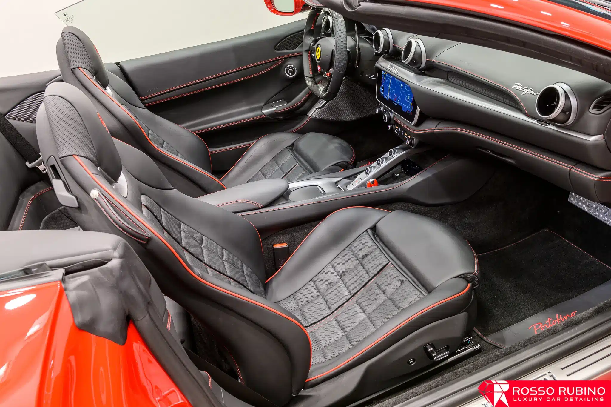 rosso rubino car detailing portofino pellicole ppf paint protection film 019