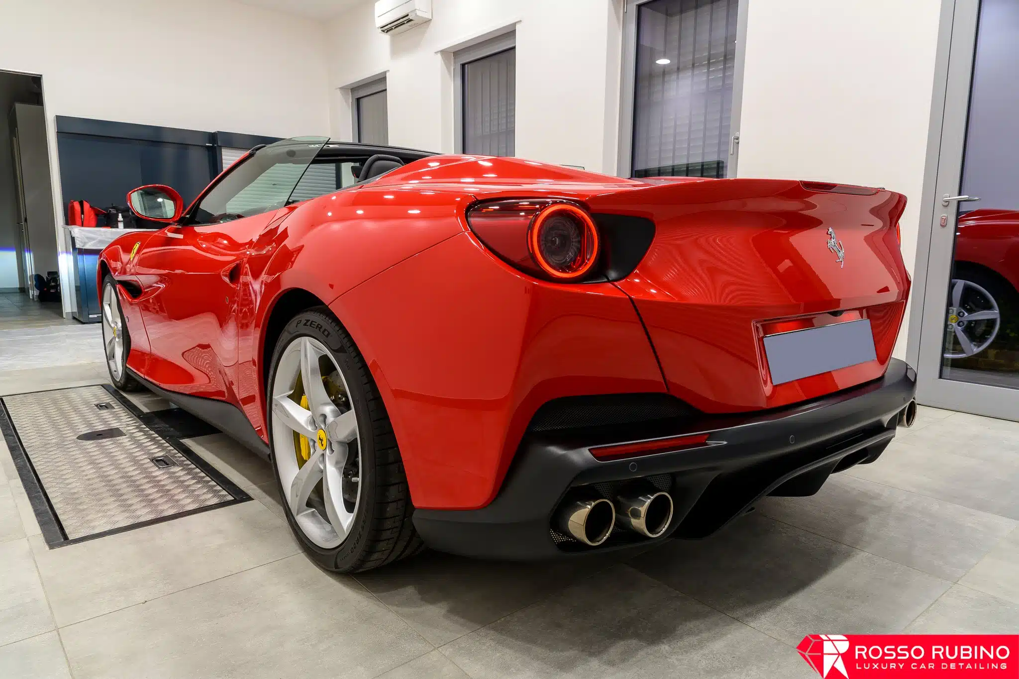 rosso rubino car detailing portofino pellicole ppf paint protection film 022