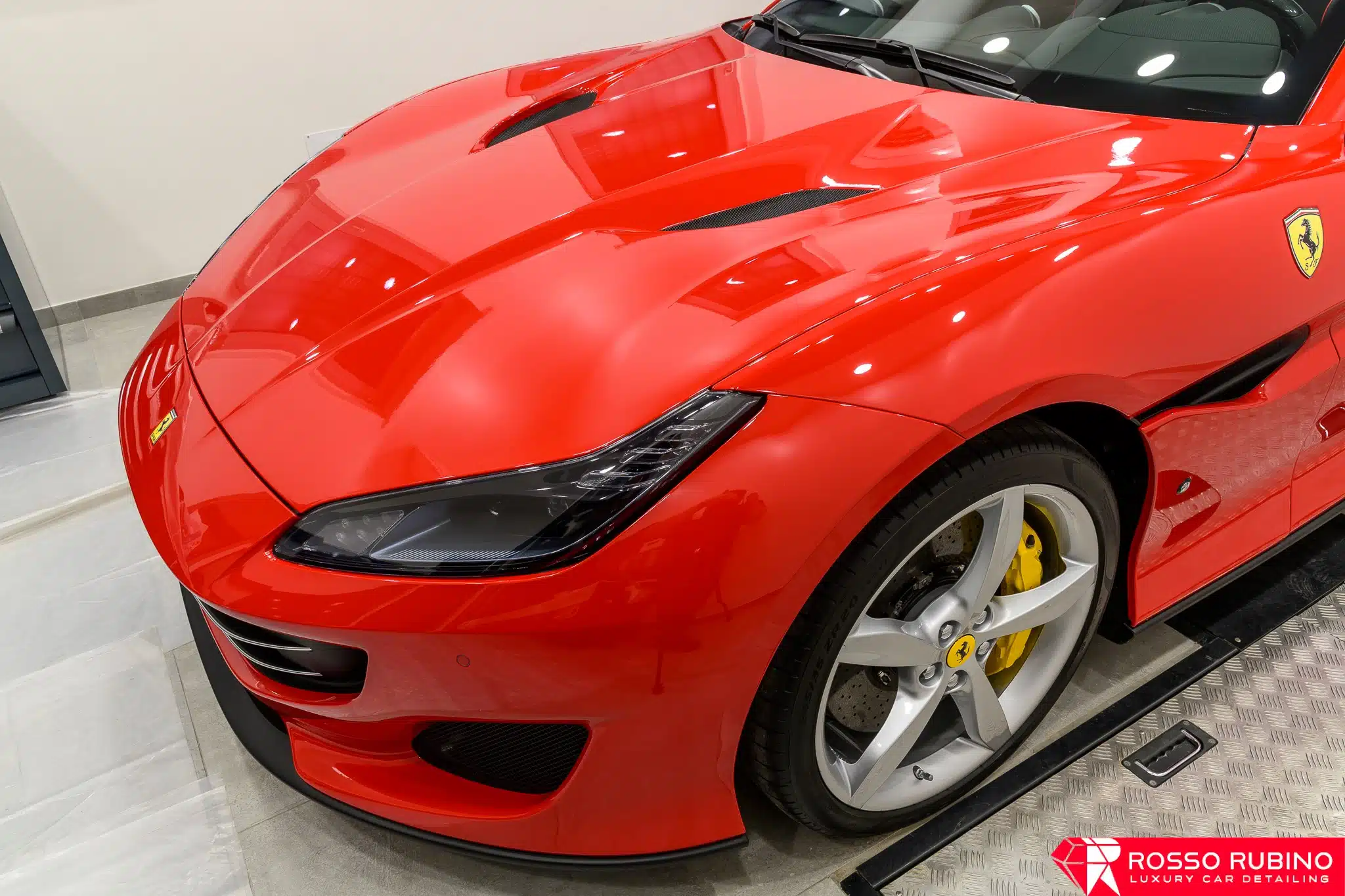 rosso rubino car detailing portofino pellicole ppf paint protection film 024