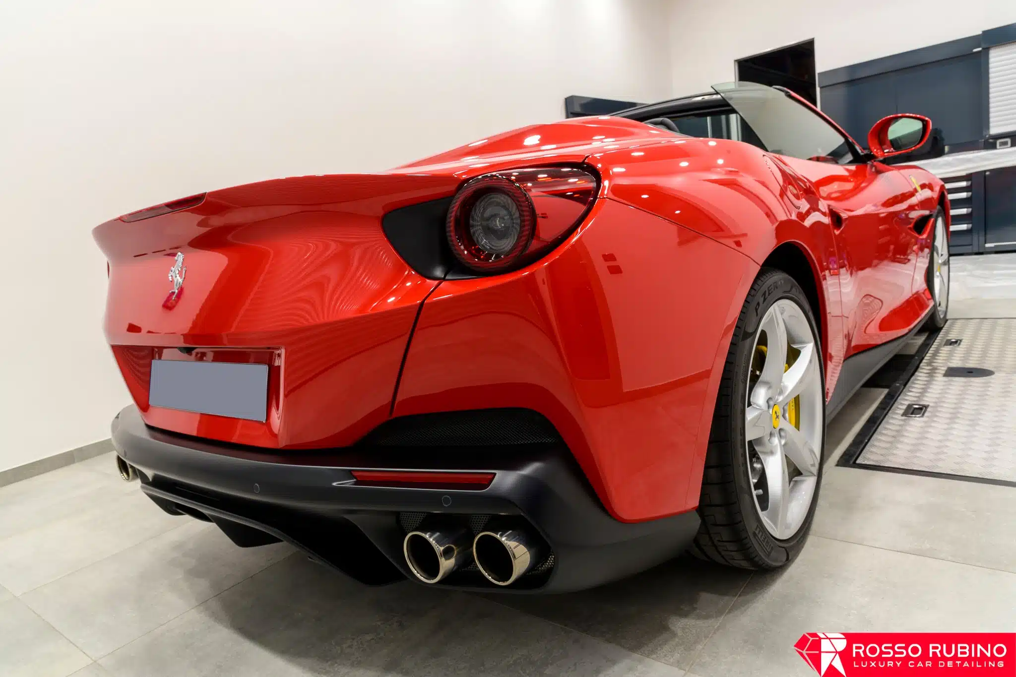 rosso rubino car detailing portofino pellicole ppf paint protection film 026