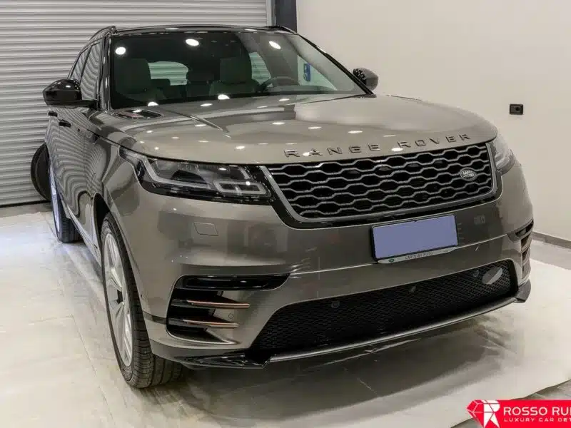 rosso rubino car detailing range rover velar 002