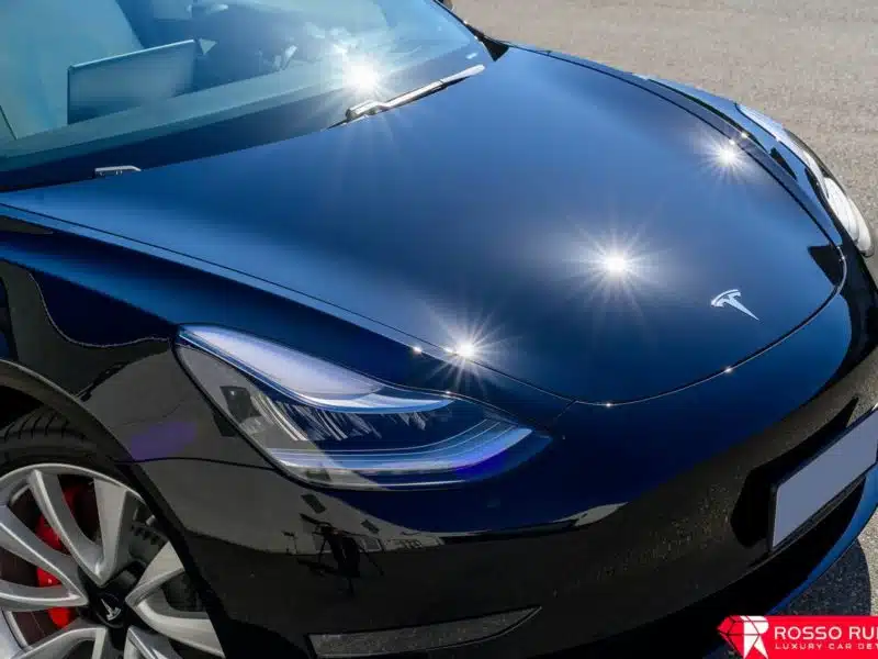 rosso rubino car detailing tesla 3 performance 004